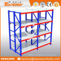 New 4 tier medium duty steel warehouse shelves rack